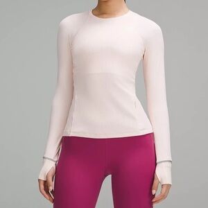 Lululemon Its Rulu Run Ribbed Long Sleeve Shirt